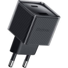 Mcdodo Ch 4151 Charger 33w Gan Fast Charging Pd Dual Port Usb A And Type C Black