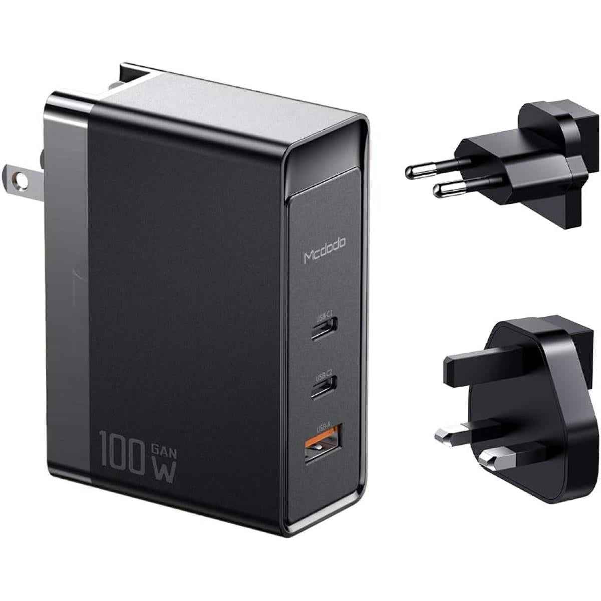 Mcdodo Ch 8101 Usb And 2 Type C Ports Charging Adapter(100w)