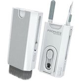 Promate Shinekit 8 In 1 Eleronic Cleaner High Density Brush Flocking Sponge W/ Removable Fiber Cloth - CompuMe