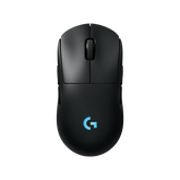 Logitech G PRO 2 Lightspeed Wireless Gaming Mouse, Right- or Left-Handed Mouse with up to 4 Customizable and Switchable Magnetic Side Buttons, 44K DPI Sensor, USB-C Charging, for PC/Mac - Black