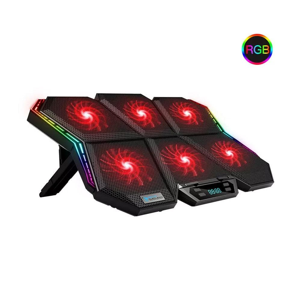 COOLCOLD K40 RGB Laptop Cooler 6-fan - CompuMe