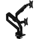 Arozzi Alzare Neo Duo Gas Spring Dual Monitor Arm Support up to 9KG 360° Screen Rotation Adjustable Height & Full Motion - Black