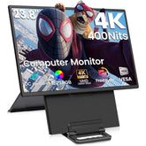 V2com D1 Uhd 23.8 Inch Ips 4k Ultra Slim Portable Monitor Large Screen With 120% Srgb & Speakers , Freesync, Usb C Hdmi, For Laptop, Macbook, Xbox, Ps5