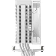 DeepCool AG400 WH ARGB V2 CPU Cooler, 2100 RPM Fan Speed, 75.89 CFM Fan Airflow, Hydro Bearing Type,Balanced Bidireional Heat Pipe Technology, White