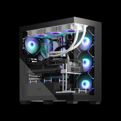 Darkflash (ds900) Atx Mid-tower Pc Case 6fan Argb