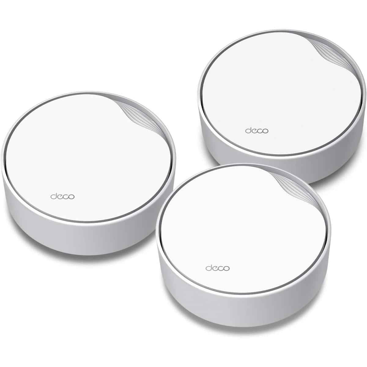 Tp Link Deco X50 Poe Wifi Ax3000 Poe Ceiling/wall Mountable Wifi 6 Mesh, Replacing Wifi Router, Access Point And Range Extender, Poe Powered, 2 Poe Ports (1 X 2.5g, 1 X Gigabit) 3 Pack