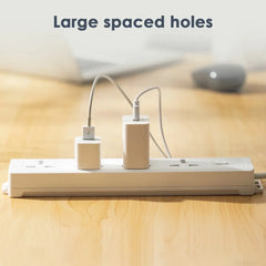 Deli ET404 Power Strip - 4 inputs , 5M