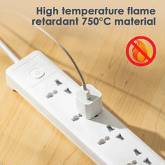 Deli T405 Power Strip - 6 inputs, 3M