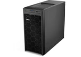 Dell PowerEdge T150 Tower Server, Intel Xeon E-2314 Up to 4.50GHz Processor, 8GB UDIMM DDR4, 1TB SATA 6Gbps 7200rpm 3.5" HDD, iDRAC9, 2 GbE Embedded, 3 Year Warranty - Black | PowerEdge - T150