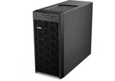 Dell PowerEdge T150 Tower Server, Intel Xeon E-2314 Up to 4.50GHz Processor, 8GB UDIMM DDR4, 1TB SATA 6Gbps 7200rpm 3.5" HDD, iDRAC9, 2 GbE Embedded, 3 Year Warranty - Black | PowerEdge - T150