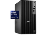 Dell Pro Tower QCT1250 Desktop PC, Intel® Core™ Ultra 7 265 5.3GHz Series 2, 8GB DDR5, 512 SSD, w/ Dell Wired Keyboard & Mouse KB216 + MS116