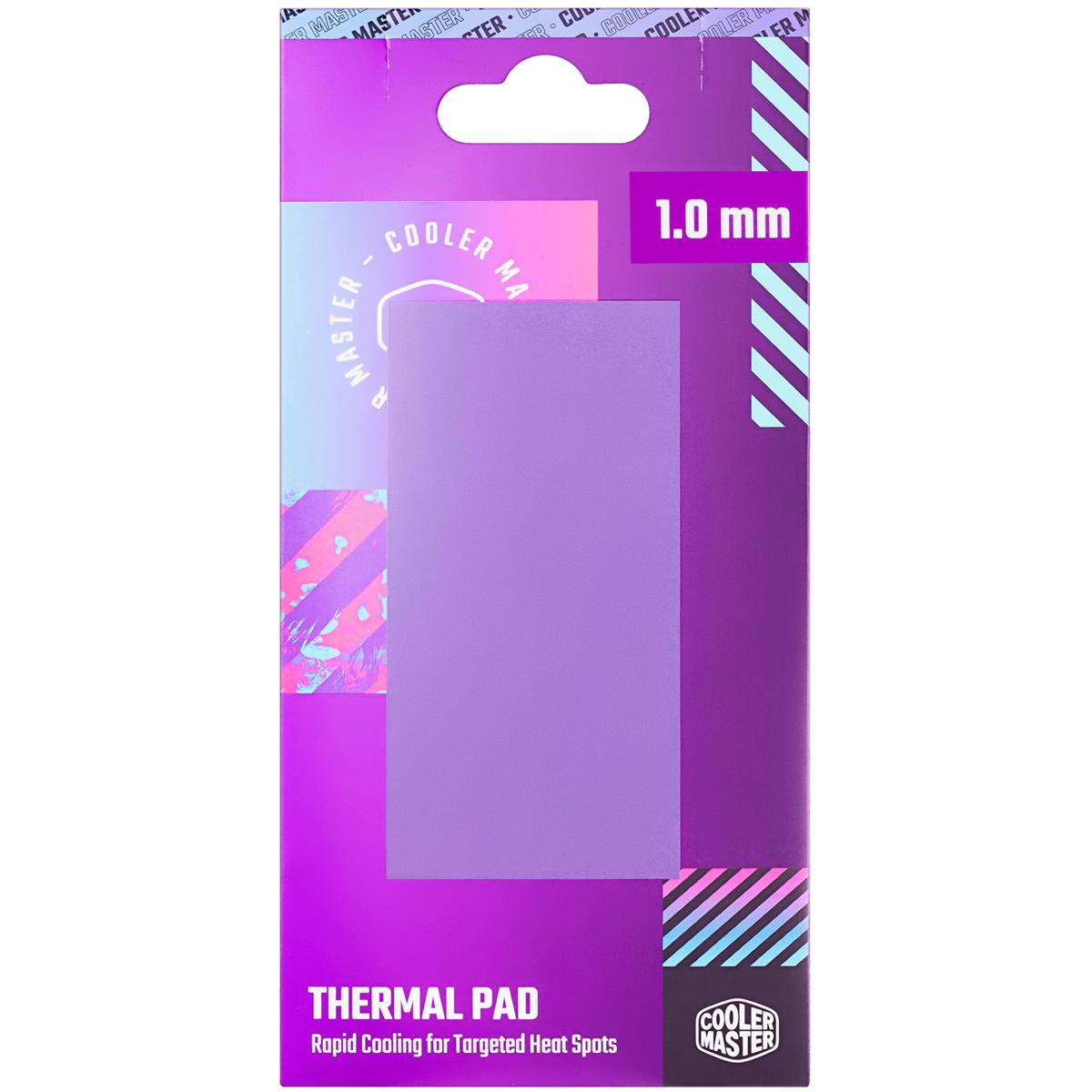 Cooler Master Thermal Pad 1.0mm High Performance Thermal Pad w- High Thermal Conductivity 13.3w-mK - TPX-NOPP-9010-R1 - - CompuMe
