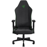 Razer Iskur V2 X (Black) Fabric Ergonomic Gaming Chair w/ High Density Foam Cushions, 2D Armrests, Wide Seat Base, Built-in Lumbar Support, Up To 136kg Max Weight & Up to 152° Recline | RZ38--R3G1 | - CompuMe