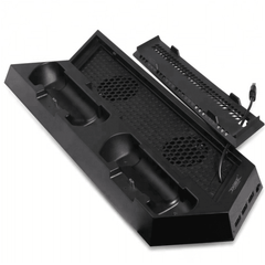 Dobe Tp4-023b for Ps4 Slim Console Vertical Stand with Cooling Fan