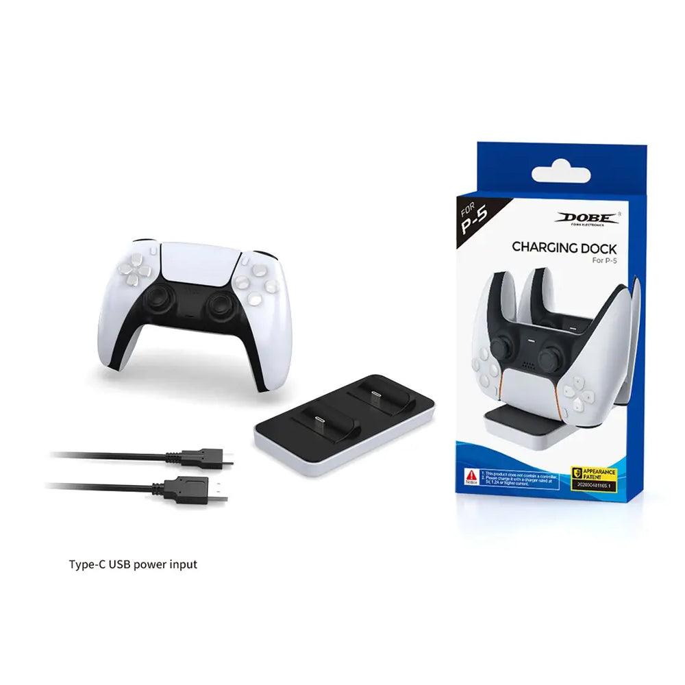 Dobe TP5 - 0591 High Quality Dual Charging Station PS5 Joystick Controller with gamepad