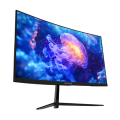 Sades NC-Pelagia SC-CJ04F24B, 24" FHD 1920x1080, 200Hz, VA, Curved Gaming Monitor - Black