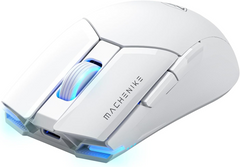 Machenike M7 Pro Wireless Gaming Mouse β White PAW3395 Sensor Wired/2.4GHz Ultra-Precise Lightweight Design