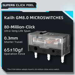 Machenike M7 Pro Wireless Gaming Mouse β White PAW3104 Sensor Wired/2.4GHz Lightweight Design
