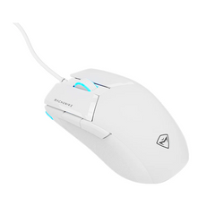 Machenike M7 Pro Wired Gaming Mouse β White High-Precision Sensor Lightweight Design