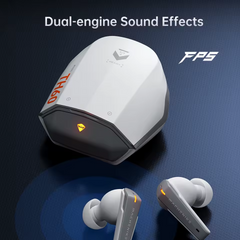 Machenike TH60 TWS Wireless Earphones β Bluetooth 5.4 4-Mic ENC Noise Cancelling Dual Sound Effects (Gaming/Music) Fast Charging 7+ Hours Battery Life