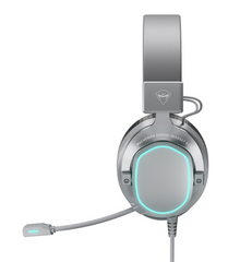 Machenike GX30 E-SPORTS Professional Wired Gaming Headset β 7.1 Surround Sound LED Lighting USB Connection Gray