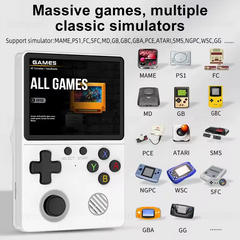 GB350 Handheld Game Player For PS1/GBA Built-in 20000+ Games 3.5Inch IPS Screen Linux System Portable Retro Video Game Console