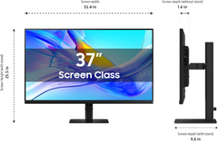 Samsung S8 (D800) 37" 4K USB Type-C Flat VA 60Hz 10Bit HDR10 Business Monitor