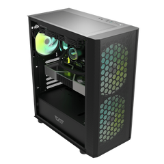 Darkflash DK360 ATX PC Case - Black