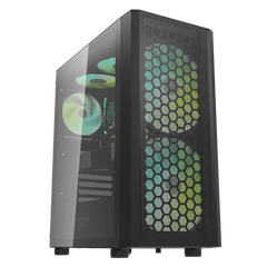 Darkflash DK360 ATX PC Case - Black