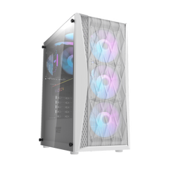 Darkflash DK352 Mesh ATX Case - White