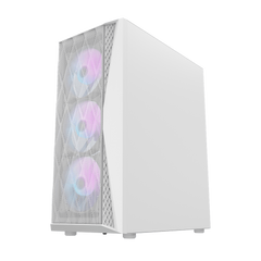 Darkflash DK352 Mesh ATX Case - White