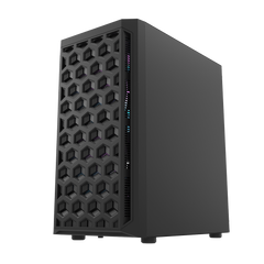 Darkflash DK300M M-ATX with 3 FANS PC Case - Black