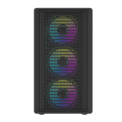 Darkflash DB460M M-ATX with 3 FANS PC Case - Black