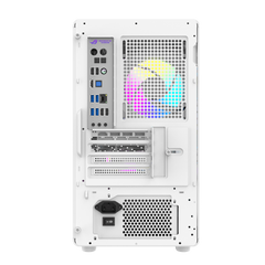 Darkflash DB460M M-ATX with 3 FANS PC Case - White