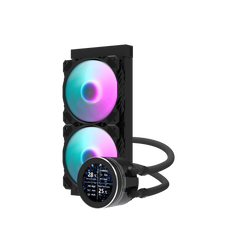 Darkflash DN240S AIO 240mm Liquid Cooler - Black