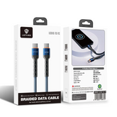 LENYES LC515 USB-C to USB-C Braided Cable – 60W PD