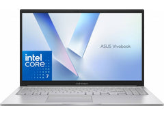 Laptop ASUS Vivobook 15 (X1504VA) |Intel® Core™ 7 150U Processor, 16GB DDR4 (Customized), 512GB SSD, WiFi 6, BT 5.2, SonicMaster Audio - Cool Silver