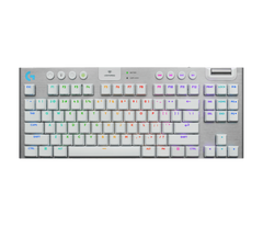 Logitech G915 X LIGHTSPEED TKL Wireless Gaming Keyboard – White/Black