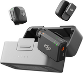 DJI Mic Mini (2 TX + 1 RX + Charging Case), Ultralight, Detail-Rich Audio, 48h Use Noise Cancelling, Automatic Limiting