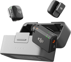 DJI Mic Mini (2 TX + 1 RX + Charging Case), Ultralight, Detail-Rich Audio, 48h Use Noise Cancelling, Automatic Limiting