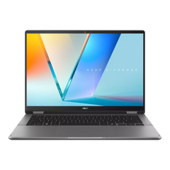 ASUS Vivobook 14 Flip TP3407SA-SG161W – Intel Core Ultra 7 256V 14" , 16GB LPDDR5X, 512GB PCIe SSD, FHD+ OLED Touch , Stylus Included, Windows 11 Home -Laptop - Matte Gray