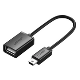 UGREEN US249 Mini USB 5Pin Male To USB 2.0 A Female OTG Cable 10CM