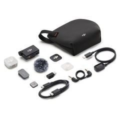 DJI MIC MINI 2 1 TX + 1 RX Wireless Microphone Bluetooth Noise Cancellation