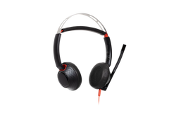 Poly Blackwire 5220 Stereo USB-C Headset +3.5mm Plug +USB-C/A Adapter