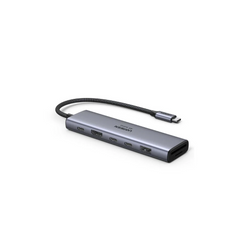UGREEN 7-in-1 USB-C To HDMI 4K@60Hz + 2xUSB-C 3.2+1xUSB-A 3.2+SD/TF+PD Converter