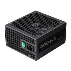 GameMax GM-600 600W Full Modular Power Supply – 80 Plus, Black