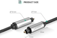 UGREEN AV108 10541 TOSLINK Optical Audio Cable - 2M