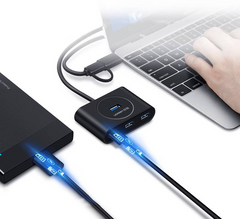 UGREEN USB 3.0 Hub 0.5m (Black)