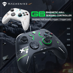 Machenike G6 Tri-mode Gaming Controller - WHITE