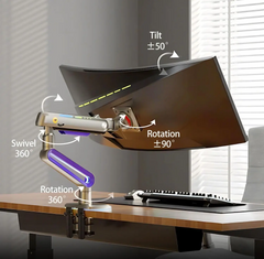 NB NORTH BAYOU G70 ERGONOMIC Monitor Arm for Screen up to 60 inches